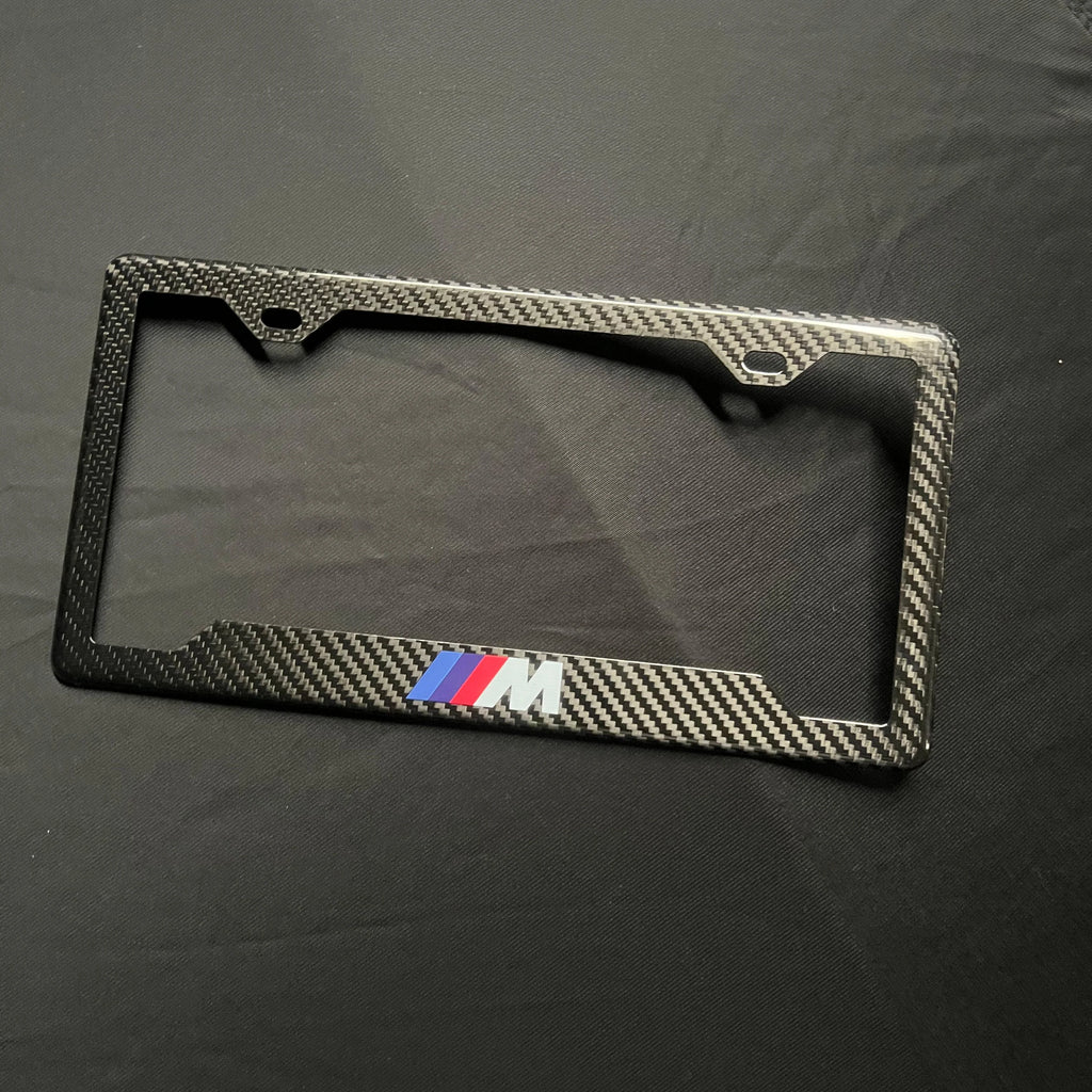 BMW M 100% Carbon Fiber License Plate Frame