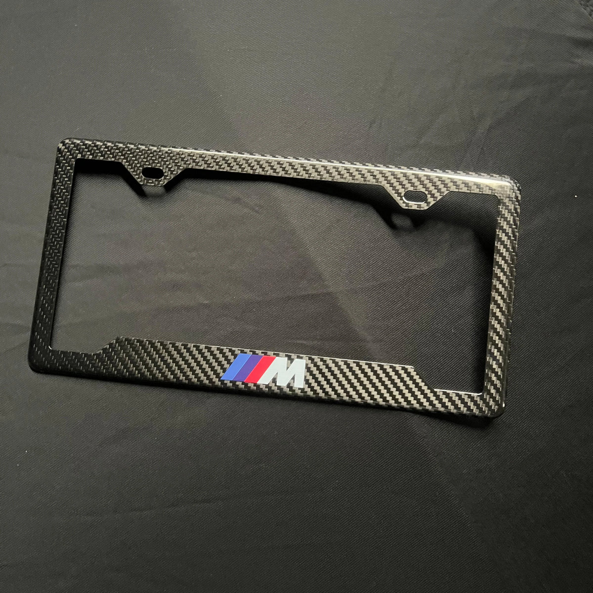 BMW M 100% Carbon Fiber License Plate Frame
