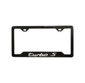 Porsche Turbo S 100% Carbon Fiber License Plate Frame