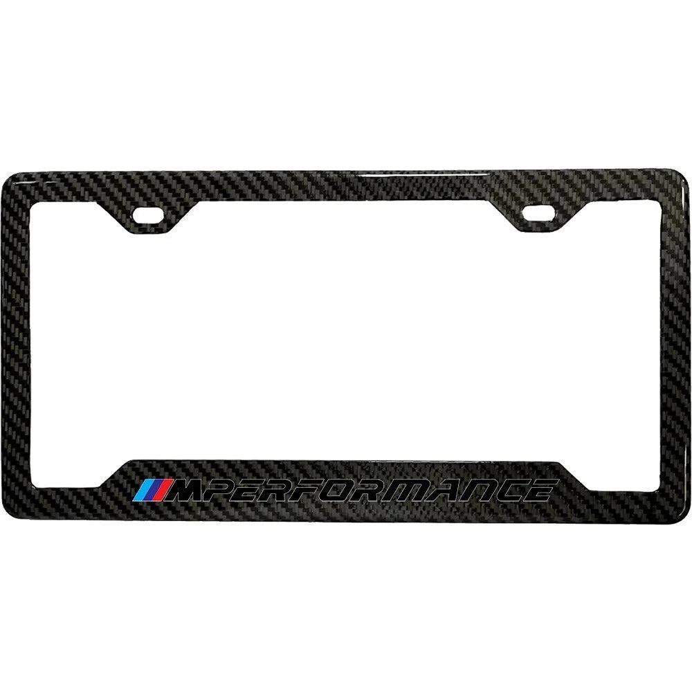 BMW M Performance 100% Carbon Fiber License Plate Frame