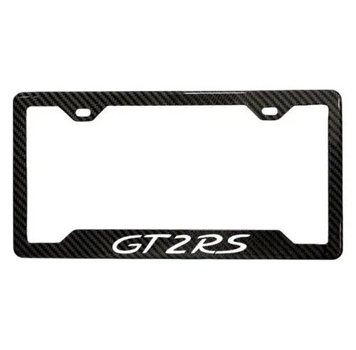 Porsche GT2RS 100% Carbon Fiber License Plate Frame