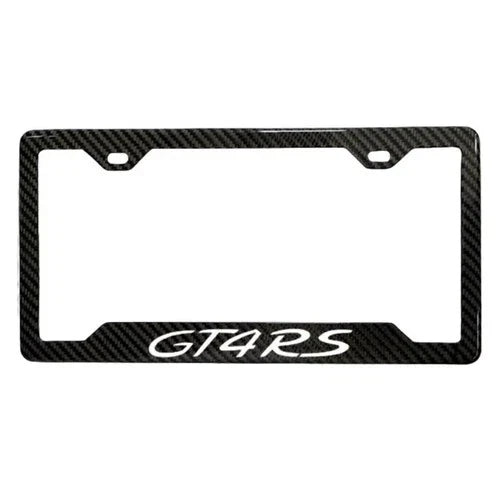 Porsche GT4RS 100% Carbon Fiber License Plate Frame